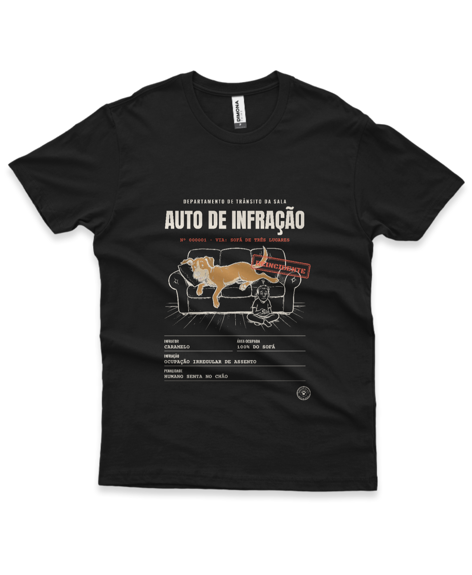 Camiseta Auto de Infração