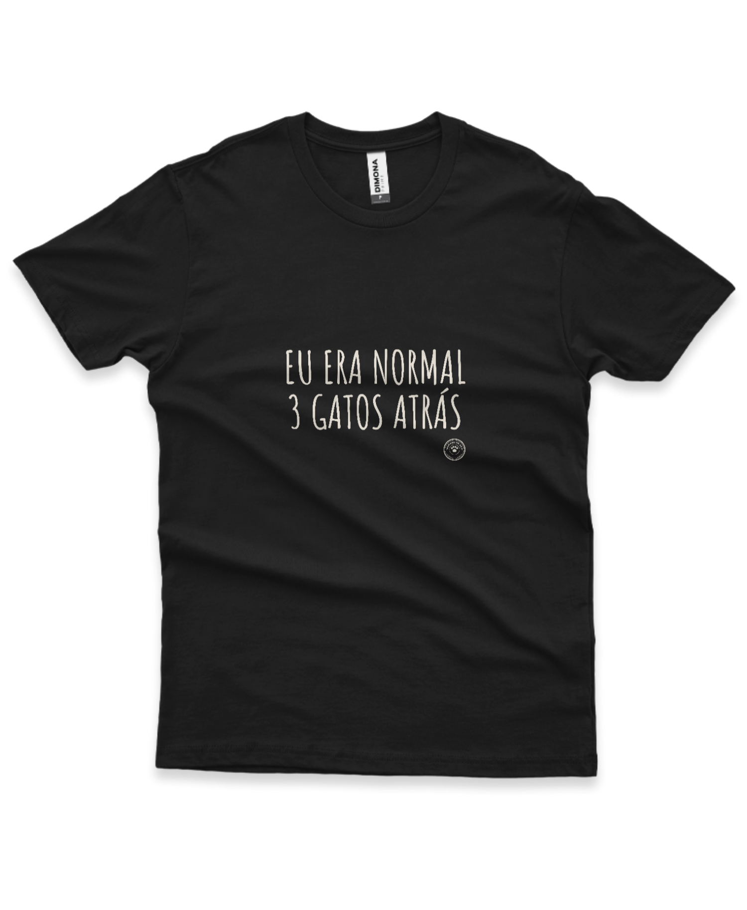Camiseta Eu Era Normal: Gatos