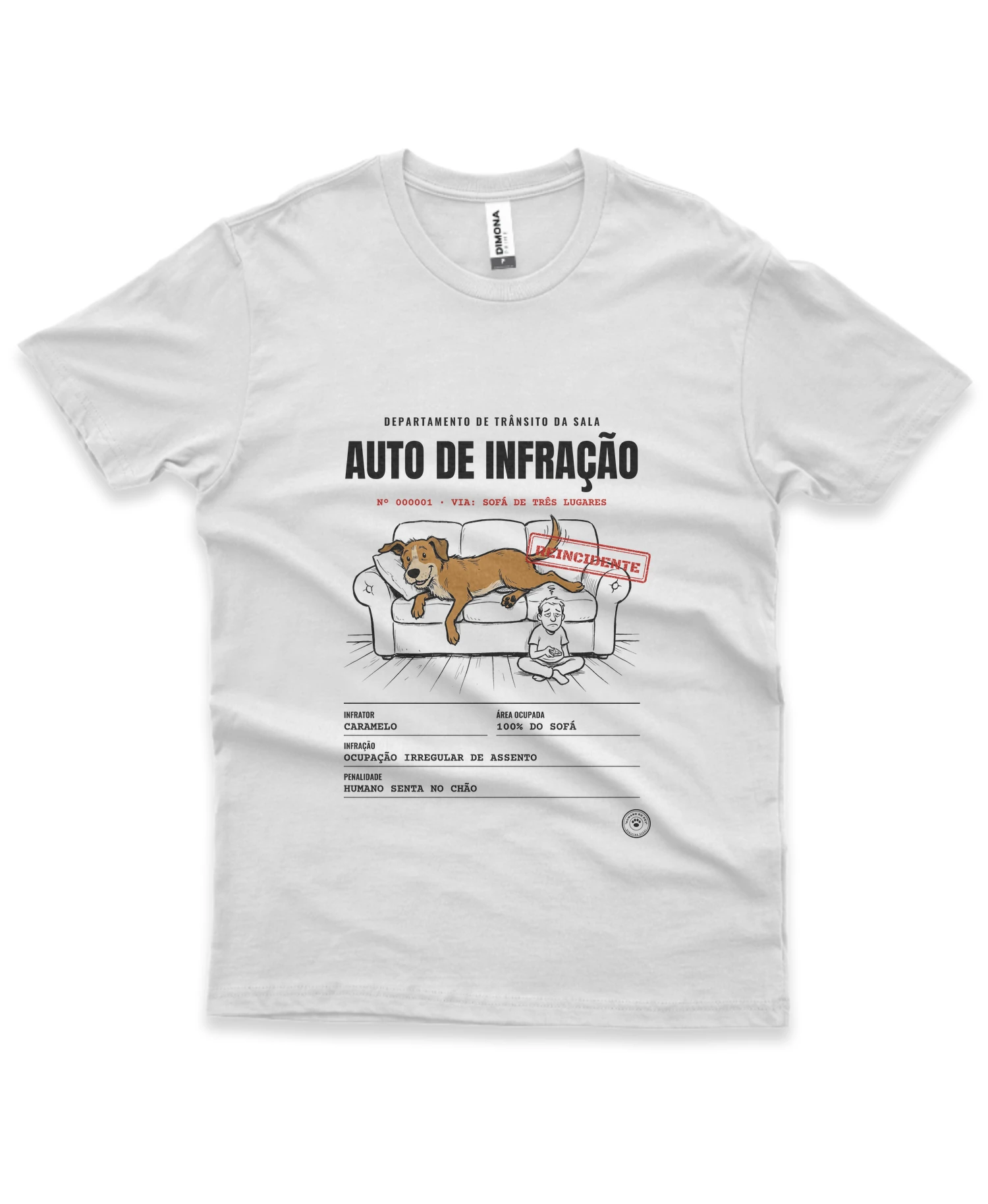Camiseta Auto de Infração