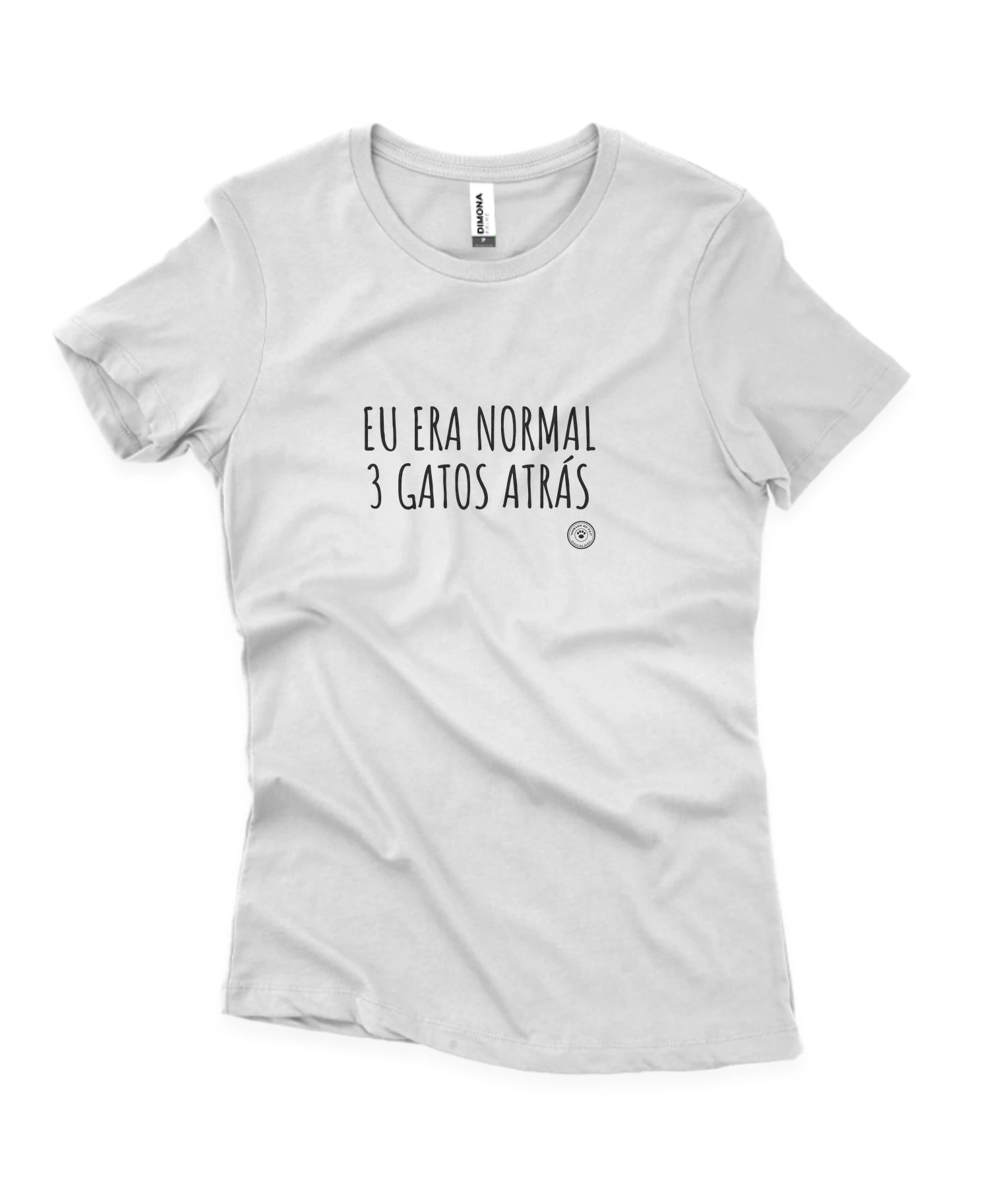 Camiseta Eu Era Normal: Gatos